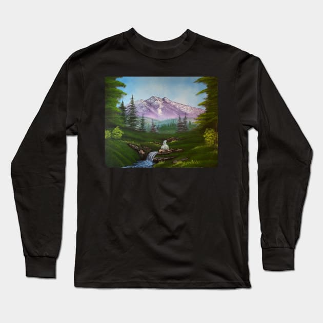 Mountain Hideout Long Sleeve T-Shirt by J&S mason